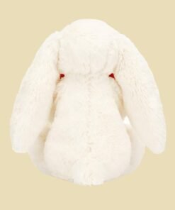 Bashful Red Love Heart Bunny 1