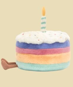 Jellycat Amuseables Rainbow Birthday Cake 1