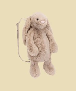 Jellycat Bashful Beige Bunny Backpack 1