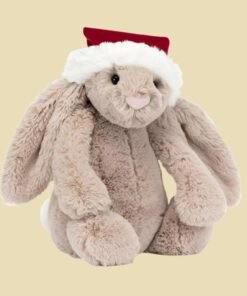 Jellycat Bashful Christmas Bunny 1