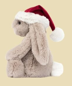 Jellycat Bashful Christmas Bunny 1