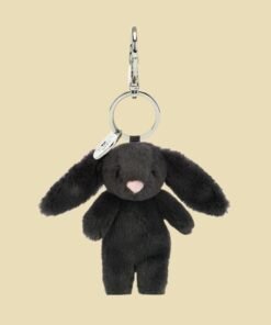 Jellycat Bashful Inky Bunny Bag Charm 1