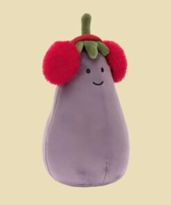 Jellycat Toastie Vivacious Red Aubergine 1