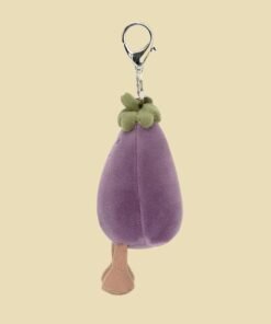 Jellycat Vivacious Vegetable Aubergine Bag Charm | Jellycat eggplant bag charm | Jellycat eggplant keychain | jellycat stuffed animals | jellycat amuseables | jellycat diner | jellycat plush | jellycat stuffed animal | jellycat toys | jellycat stuffed toys | jellycat plush toys | jellycat com | jelly cat plush | jellycat promo code | jellycat christmas | halloween jellycat | jellycat Halloween | jellycats near me