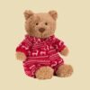 jellycat Bartholomew Bear Winter Pyjamas 1